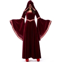 2019 new Halloween black vampire wizard costume European retro court costume