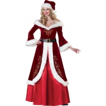 Christmas clothing adult long-sleeved queen installed Christmas Queen role
