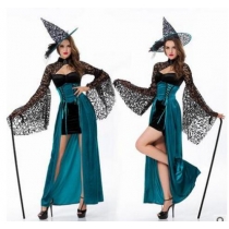 2016 new long section of the game uniforms Halloween witch witch witch costume dress wholesale Cosplay