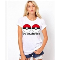 EBAY Amazon explosion models Pokemon Go Pokemon Unisex T-shirt shirt