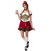 Bavaria, Germany beer festival bar girl waiter Halloween costume dress uniform temptation