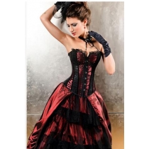 Europe and America sexy lace corset court abdomen girly thin underwear