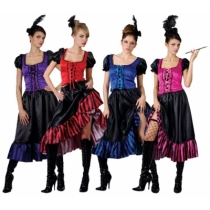 4 colors in stock fashion costume dress