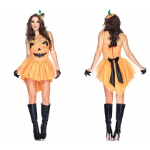 Pumpkin Cosplay Halloween cosplay dress party dress stage performance clothing dance show