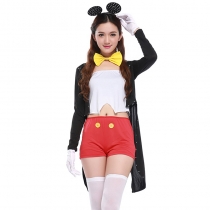 2016 Halloween costume Magic Mouse Tamer clothes clothing cute female cartoon clown dress clothes mounted dovetail magic