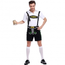 British men's uniforms worker dress Oktoberfest farmer game show