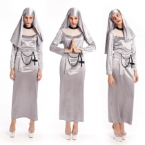 2016 Halloween New Middle Eastern Arab women's clothing religious nuns