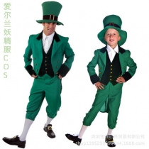 COS Halloween Irish Goblin Alice Series Children Adult Elven Garment