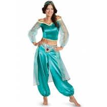 2017 new jasmine princess adult costume Halloween game uniforms temptation code spot