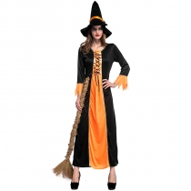 2017 Halloween costume adult witch witch dress up Cosplay bar party dress