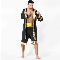 2018 new Halloween new European and American men's boxing champion cosplay costume adult game clothing stage costume