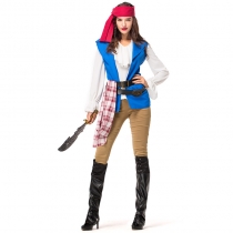 2018 Halloween Couple Female Pirate Costume Halloween Party Party Cosplay Pirate Costume