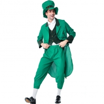 2019COS Halloween St. Patrick's Day Irish Leprechaun Alice Series Children's Adult Elf Dress