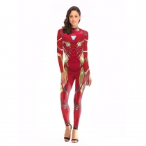 2019 European and American explosions Marvel Avengers Iron Man new nano-suit printed suits