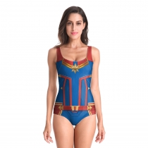 2019 Explosion Marvel Carroll Danfoss Cosplay Surprise Captain Print Bikini