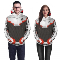 2019 new Avengers 4 Quantum Battlesuit concept 3D printed hooded sweater