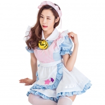 Alice dreamland fairy maid costume cosplay princess dress girlfriends COS clothing costumes bell maid