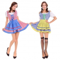Bavarian national costume, German Oktoberfest clothing restaurant, waiter costume