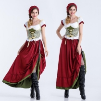 European and American game uniforms, beer festival costumes, role-playing beer sister restaurant, waiter clothing