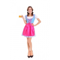 Oktoberfest Costume Cosplay Beer Girl Restaurant Waiter Clothing Maid Wear