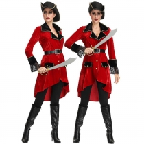 2019 New European and American Game Uniform Cosplay Halloween Party Party Pirate Costume Female Pirate Costume