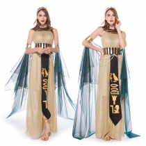 2019 new game uniforms Halloween party dress Cleopatra queen queen temperament ball queen dress