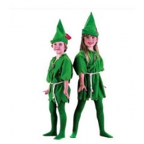 COS Halloween Green Elf Robin Peter Pan Adult Child Peter Pan Peter Pan Little Green Man Costume