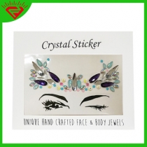 Multi-style face stage art makeup rhinestone stickers spot direct eye tattoo stick drill