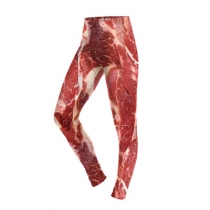 2019 spring and summer explosion models featured beef cattle 3d digital printing women's tight leggings women's clothing