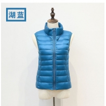 2019 autumn and winter down vest ladies stand collar casual light short vest vest liner down jacket coat female