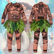Ocean Pooh Maui Moana Maui Halloween Anime Set Halloween cosplay