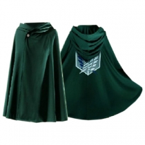 Attacking Giant Cloak Investigation Corps Freedom Wings Captain Cloak Cloak Halloween COS Costume