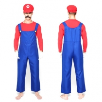 Holy Festival masquerade clothes Super Mario costume cosplay men and women adult clothes Mario costumes