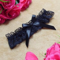 Sexy lingerie accessories Sexy lace big bow foot ring leg ring