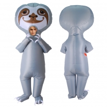 Funny party funny sloth inflatable clothes Halloween Christmas annual meeting stage funny full-body style clothes for adults