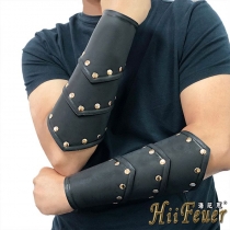 European medieval retro three-layer rivet wristband knight armguard COSPLAY props