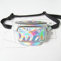 New summer laser waist bag female bag beach outdoor running sports one-shoulder messenger bag