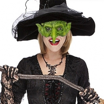 Halloween carnival party stage props witch mask