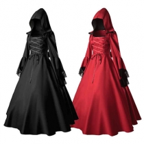 European and American plus size gothic long skirts Renaissance cos clothing Halloween party cosplay costumes in stock