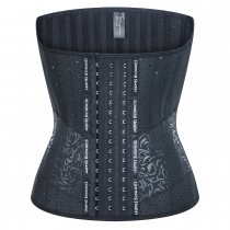 Net red shaping clothes 25 bone abdomen belt sports waistband rubber corset punching latex shape clothes