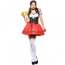 European and American Oktoberfest Costumes German Beer Clothes Restaurant Work Clothes Maid Costumes