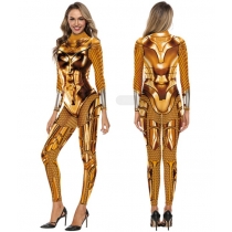 European and American Wonder Woman suit one-piece tight 3D clothing digital printing one-piece cosplay suit female