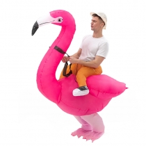 Halloween props Christmas flamingo inflatable costume spoof costume