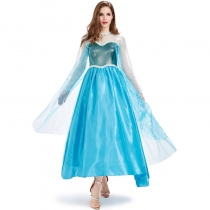 Princess movie character Halloween costume adult women's dress Cinderella birthday party cosplay costume