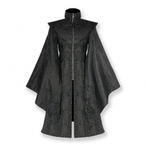 European medieval wizard coat retro gothic aristocratic punk coat cosplay dark missionary
