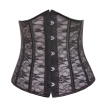 Lace Corset Girdle Breathable Court Corset European and American Sexy Waist Clip Body Shaper