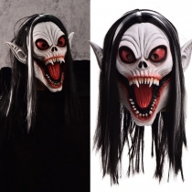 Vampire Mobius horror wig mask latex headgear prom party props Halloween new products