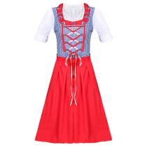 S-XXL adult female German beer uniform uniform Oktoberfest costume Bavarian traditional costume