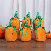 Halloween Gift Bags Pumpkin Bags Party Candy Bags Decorative Candy Bags Velvet Bags