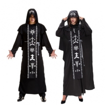 Halloween adult costume cosplay couple wizard robe costume wizard vampire dress up costume